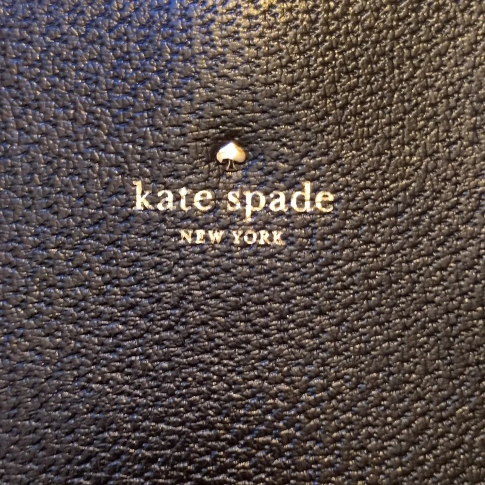 Kate Spade Black Medium Harmony Leather Tote
